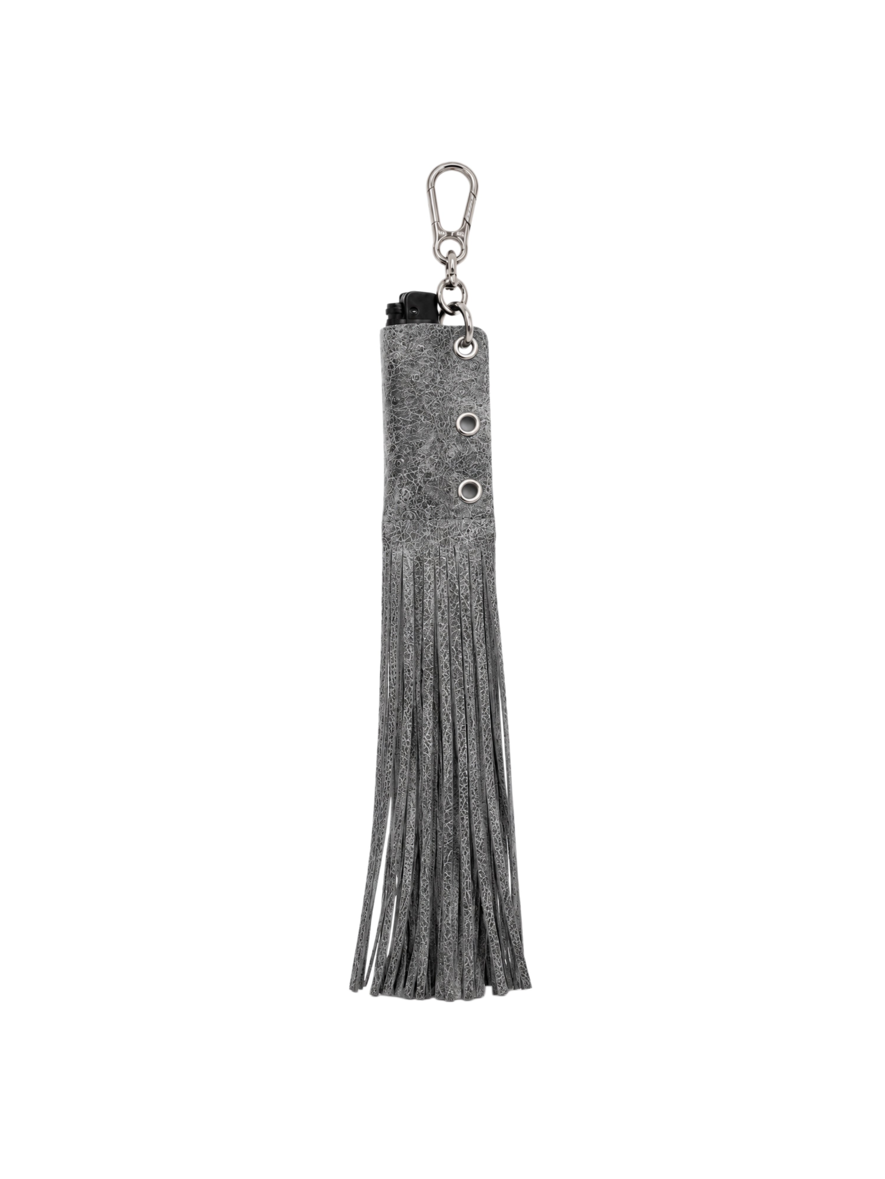 Distressed Gray Tassel Lightercase