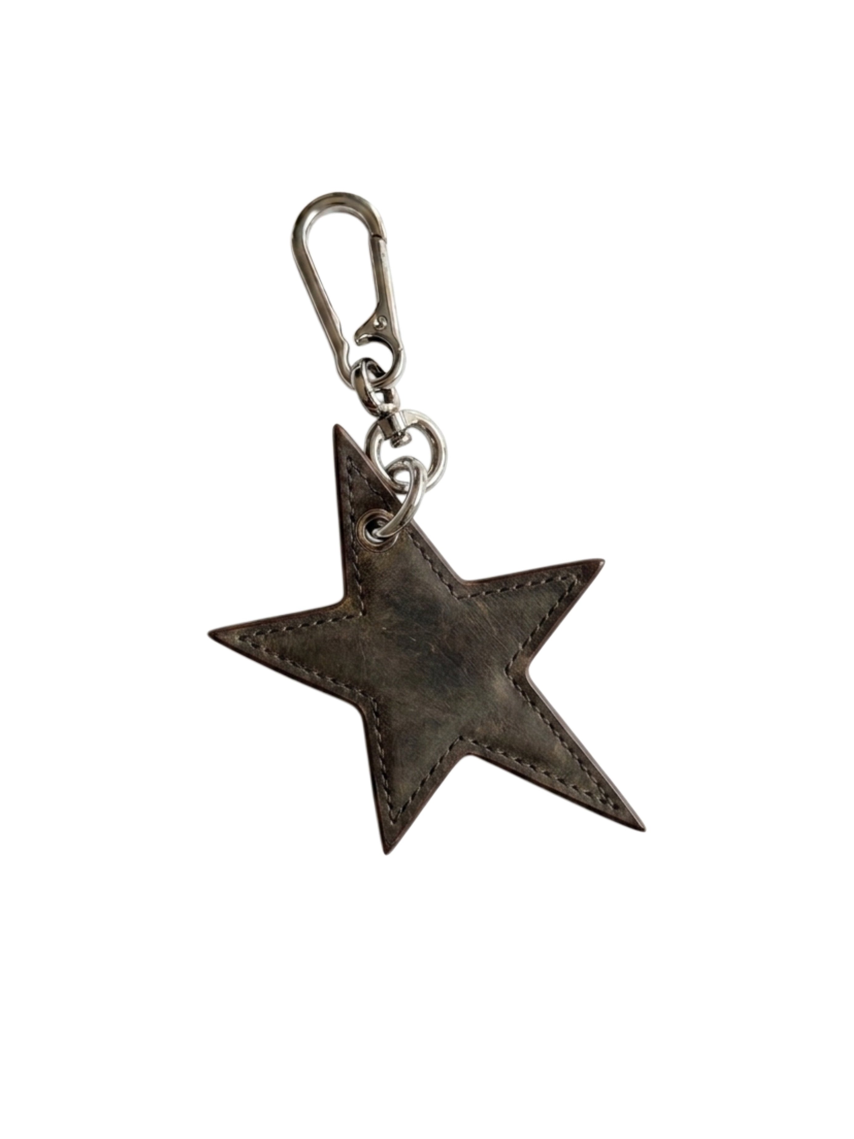 Crossed Star Keychain