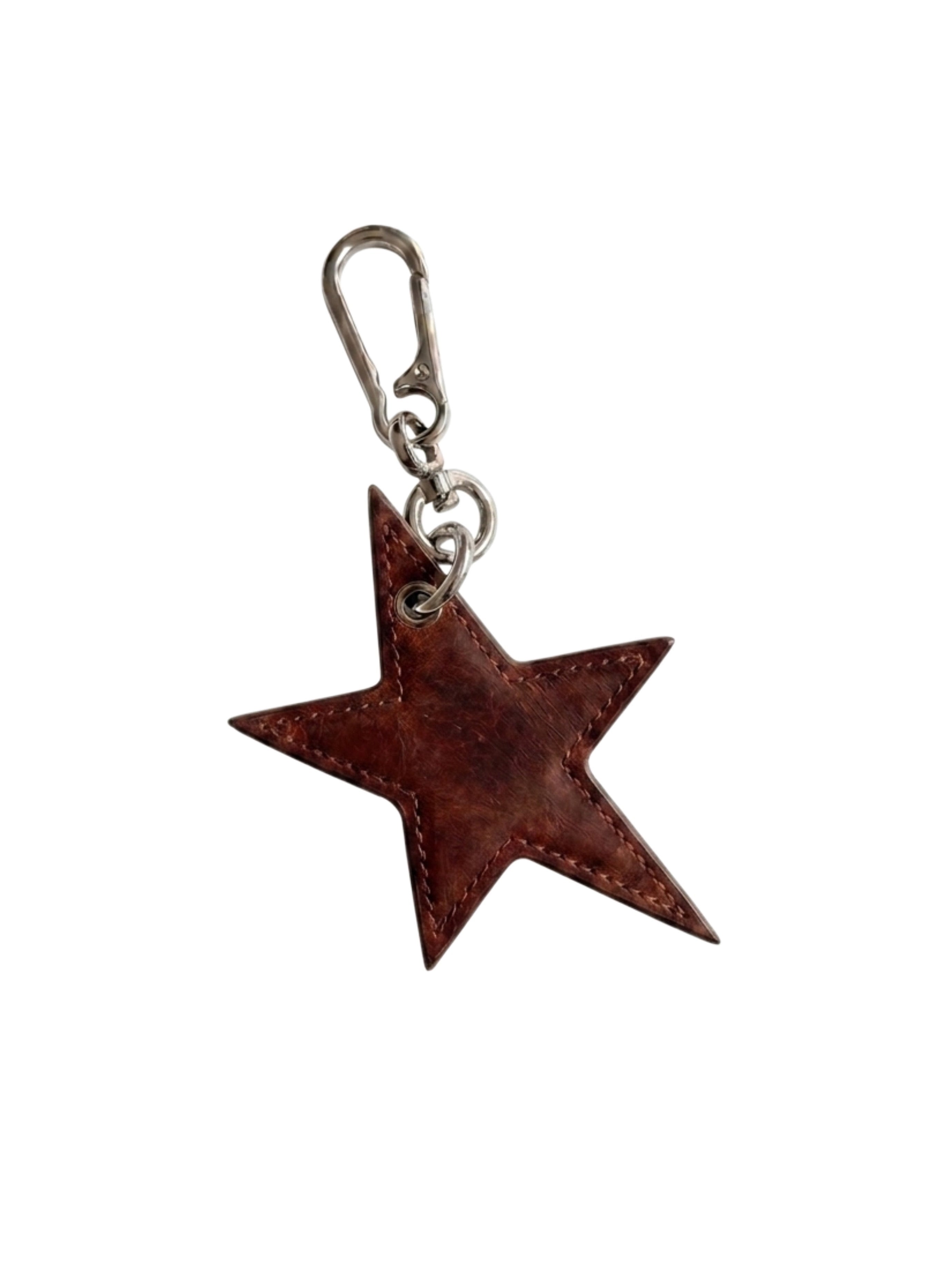 Crossed Star Keychain