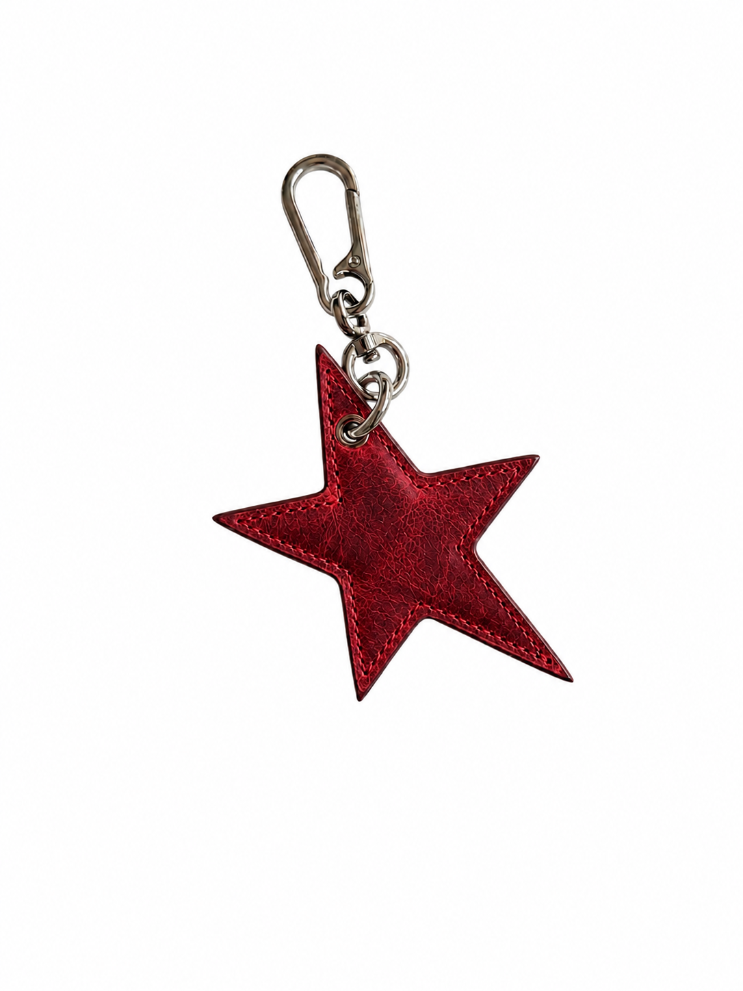 Antique Red Star Charm